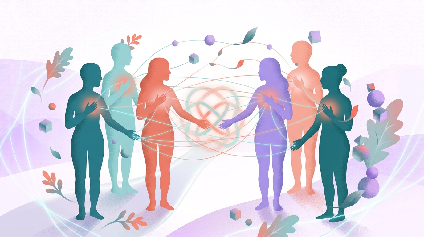 La trame invisible de nos liens : six façons de se relier